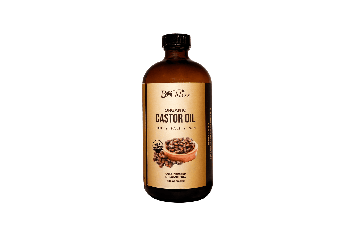 Elevate Your Beauty Routine with Boo Bliss's Premium Organic Castor Oil